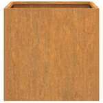 vidaXL Jardinière 49x47x46 cm acier corten