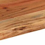 vidaXL Table de salle à manger 140x70x76 cm Bois d'acacia solide