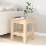vidaXL Table basse 35x35x40 cm Bois massif de pin