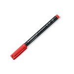 Marqueur permanent 'Lumocolor 318F' Tracé 0,6 mm Rouge STAEDTLER