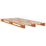 vidaXL Lit de palette sans matelas 90x200 cm bois de pin massif
