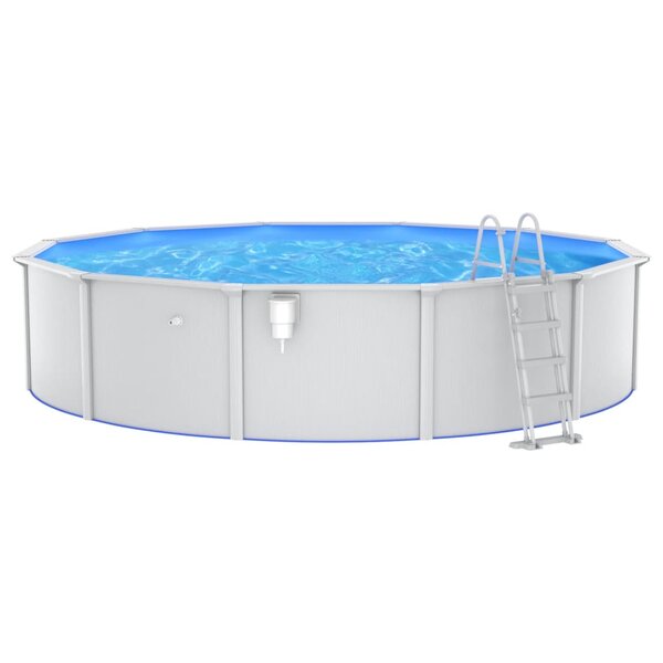 vidaXL Piscine avec échelle de sécurité 550x120 cm