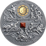 Pièce de monnaie en Argent 10 Dollars g 155.5 (5 oz) Millésime 2024 Shaolin Kung Fu SHAOLIN KUNG FU