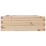 vidaXL Jardinière 70x70x23 cm bois de pin massif