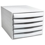 Module De Classement The Box Office - Gris Lumière - Exacompta