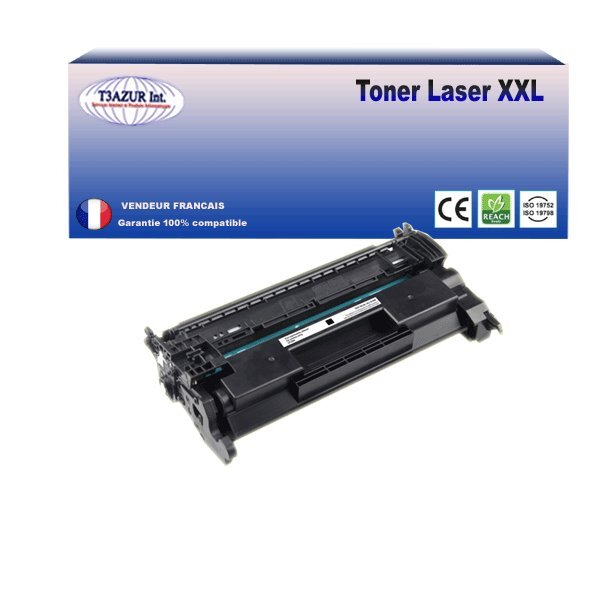 T3AZUR - Toner compatible avec Canon 052 pour Canon MF-421dw  MF-426dw  MF-428x  MF-429x Noir - 3 200p