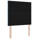 Tête de lit vidaXL design à motifs en losange bleu 100 cm en tissu