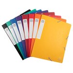 Boite De Classement Cartobox Dos 40mm Carte Lustrée - A4 - Couleurs Assorties - X 10 - Exacompta