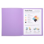 Paquet 100 Chemises Super 160 - 24x32cm - Lilas - X 5 - Exacompta