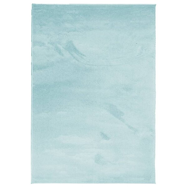 vidaXL Tapis OVIEDO à poils courts vert 140x200 cm
