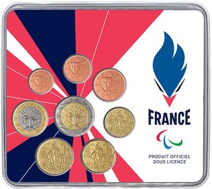 Equipe de France Paralympique - Miniset  BU FRANCE 2021 (MDP)