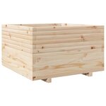vidaXL Jardinière 80x80x49 5 cm bois de pin massif