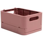 Boîte Pliable The Smart Case Mini Skandi - Vieux Rose - X 4 - Exacompta