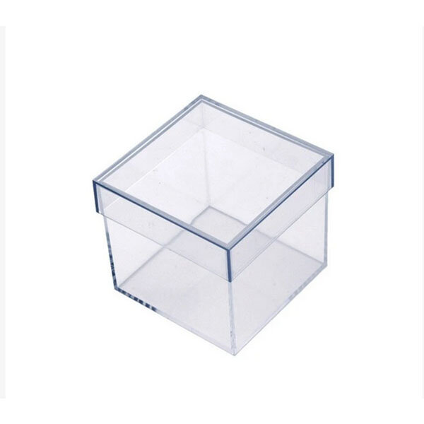 Boite en plastique carrée 93x93x90mm