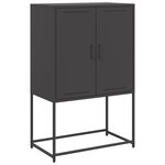 vidaXL Meuble TV vert olive 100 5x39x60 5 cm acier