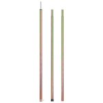 vidaXL Mât de tente télescopique longueur 170-255 cm Acier galvanisé