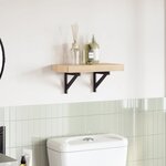 vidaXL Dessus de table 60x20x4 cm rectangulaire bois massif d'acacia