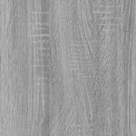 vidaXL Meuble TV mural Sonoma gris 80x34 5x40 cm