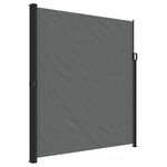 vidaXL Auvent latéral rétractable anthracite 220x300 cm