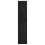 vidaXL Bibliothèque/Séparateur de pièce Noir 40x30x135 5 cm Pin massif