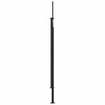 vidaXL Auvent latéral rétractable crème 220x500 cm