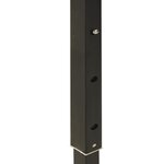 vidaXL Tente de réception pliable avec parois Anthracite 2x2 m