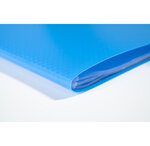 Protège-documents En Polypropylène 5/10e Opak Pochettes Cristal 60 Vues - A4 - Bleu Clair - X 12 - Exacompta