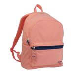 Sac à dos urbain Milan Series 1918 22L - Poche avant + 2 poches latérales - Poignées réglables et rembourrées - Taille 41x30x18cm - Couleur Rose