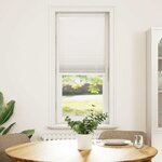vidaXL Store plissé 60x150 cm Blanc