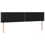 vidaXL Sommier à lattes de lit avec matelas Noir 180x200 cm Tissu