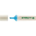 Surligneur Ecoline 24 Bleu clair Pointe Biseautée 2-5 mm x 6 EDDING