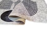 Tapis de salon SEVENTIES 160 x 230 cm - Gris