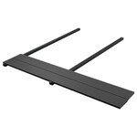 vidaXL Panneaux de terrasse solides et accessoires WPC 30 m² 4 m Noir