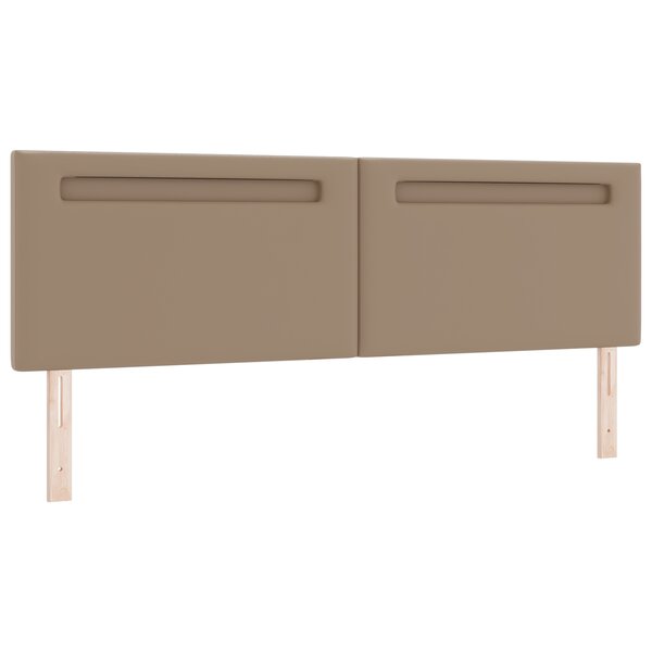 Tête de lit vidaXL Design Simple Cappuccino 180 cm Similicuir