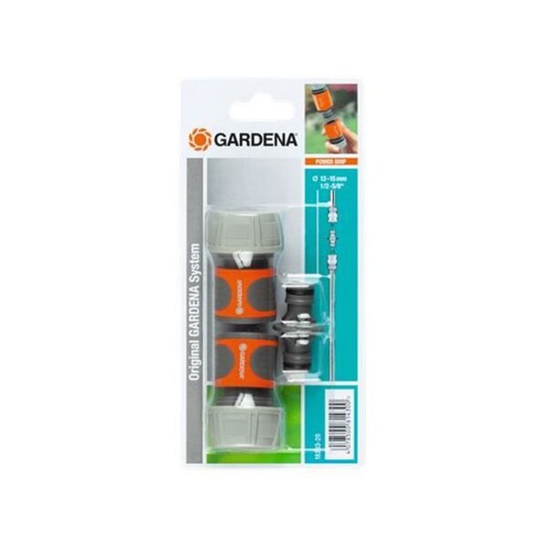 Kit d'arrosage 19 mm 3/4 - 2 raccords - 1 connecteur GARDENA - 18284-26