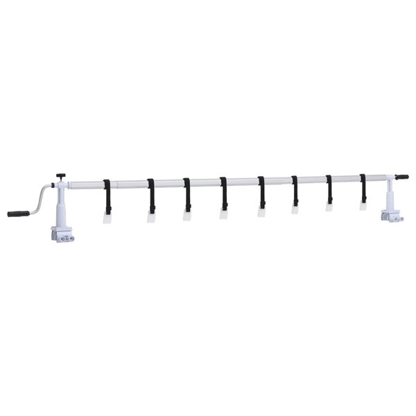 vidaXL Rouleau de couverture de piscine avec base en plastique