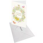 Carte De Pâques - Couronne Joyeuses Pâques - Draeger paris