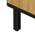 vidaXL Armoire de salle de bain 38x33x160 cm bois massif de manguier