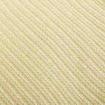 vidaXL Voile d'ombrage 160 g/m² Beige 3 5x5 m PEHD