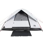 vidaXL Tente familiale à dôme 6 personnes tissu occultant imperméable