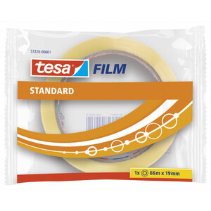 Ruban adhésif standard tesa transparent 66m x 19mm