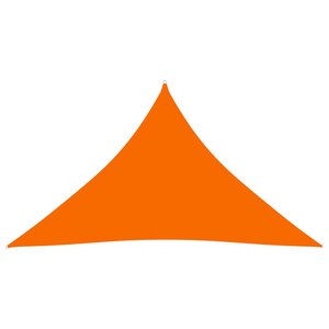 vidaXL Voile de parasol Tissu Oxford triangulaire 3x3x4 24 m Orange