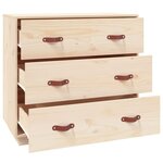 vidaXL Buffet 80x40x75 cm Bois massif de pin