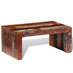 vidaXL Table basse Bois recyclé