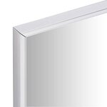 vidaXL Miroir Argenté 80x60 cm