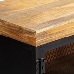 vidaXL Buffet 150x40x75 cm Bois de manguier solide