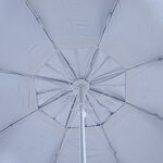 Parasol abri solaire contemporain protection UPF 50+ sac transport fourni bleu marine