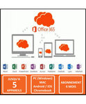 Microsoft Office 365 (PC  Mac  iOS  Android  Chromebook) - Validité 6-12 mois - A télécharger