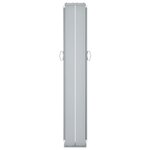 vidaXL Auvent latéral rétractable Crème 120 x 600 cm