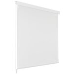 vidaXL Store roulant de douche 120x240 cm Blanc